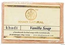 Мыло Ваниль, ручная работа (Vanilla handmade soap), 125 гр Khadi Natural